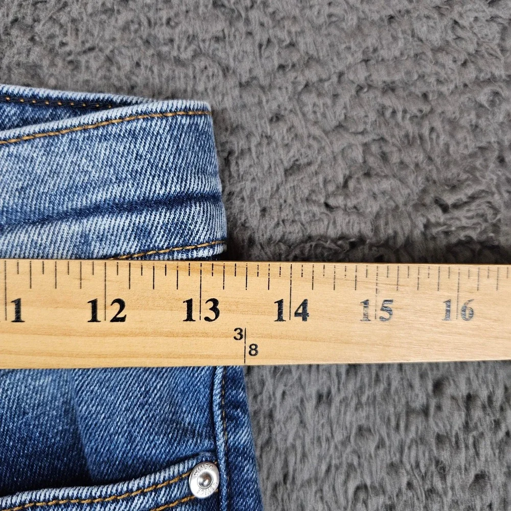 Revice Denim Jeans Women's‎ Size 25 Star Embellished Light Wash High Rise - Picture 2 of 9